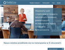 Tablet Screenshot of franklincovey.pl